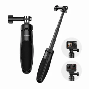 TELESIN Mini Tripod Selfie Stick 2.0
