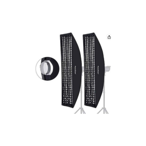 Godox 35x160cm 14"x63" Beehive Honeycomb Grid Strip Softbox