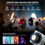 Neewer HB80C RGBWW Mini LED Monolight (Basic Kit)