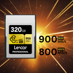 Lexar 320GB Professional Gold CFexpress Type A Memory Card
