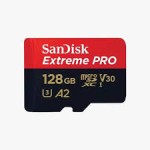 Sandisk Extreme PRO 128GB MicroSDXC UHS-I Memory Card
