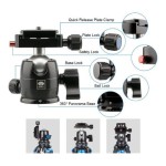 SIRUI AM‑225 Carbon Fiber Tripod with B‑00K Ball Head