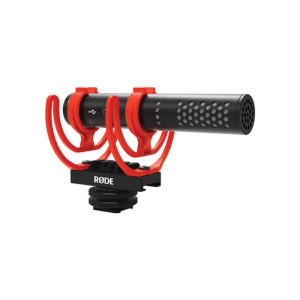 rode videomic go ii ultracompact analog_usb camera-mount shotgun microphone