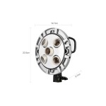 Godox TL-5 Multi-Holder with Light Stand and 60x60 Softbox