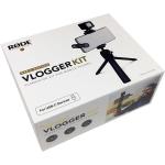RODE Vlogger Kit for Mobile Devices (USB-C) – Includes Cardioid Mic, Phone Mount, Tripod, and Rechargeable LED Light