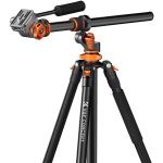 K&F Concept KF09.137 Video Tripod with FH-03 Fluid Head