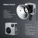 Neewer HB80C RGBWW Mini LED Monolight (Basic Kit)