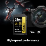 Lexar 256GB Professional 1800x UHS-II SDXC Memory Card
