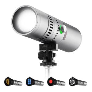 K&F CONCEPT SP25C 25W RGB Photography Flashlight