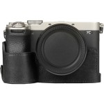 Sony a7c II / A7 III/ A7 IV Genuine Leather Half Case