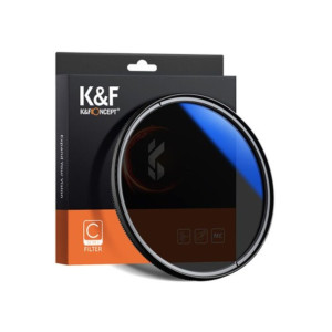 K&F Concept 82mm KF01.1114 ND2-ND400 Fader Slim Professional Variable Neutral Density (ND) Filter